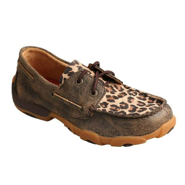 TWISTED X Kids Driving Handcrafted Leather Casual Moccasins TWISTED X Kids Driving Handcrafted Leather Casual Moccasins